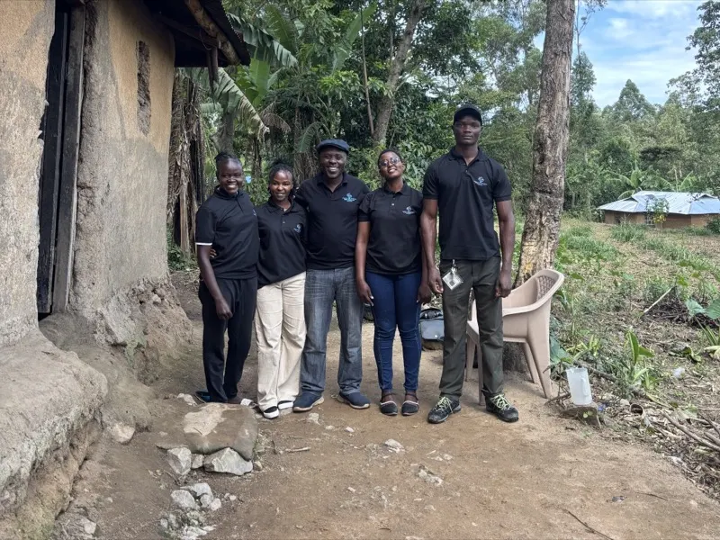 Waweza's medical team in Kakamega