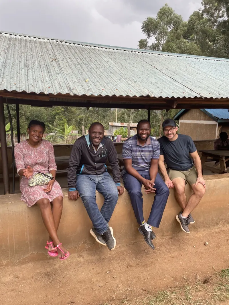 Members of Waweza's team in Kenya